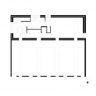 Ground floor plan of Hloduberg Artists Studio by Studio Bua