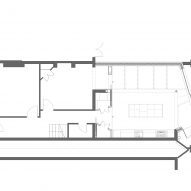 Floor plan of VATRAA's house extension in Camden