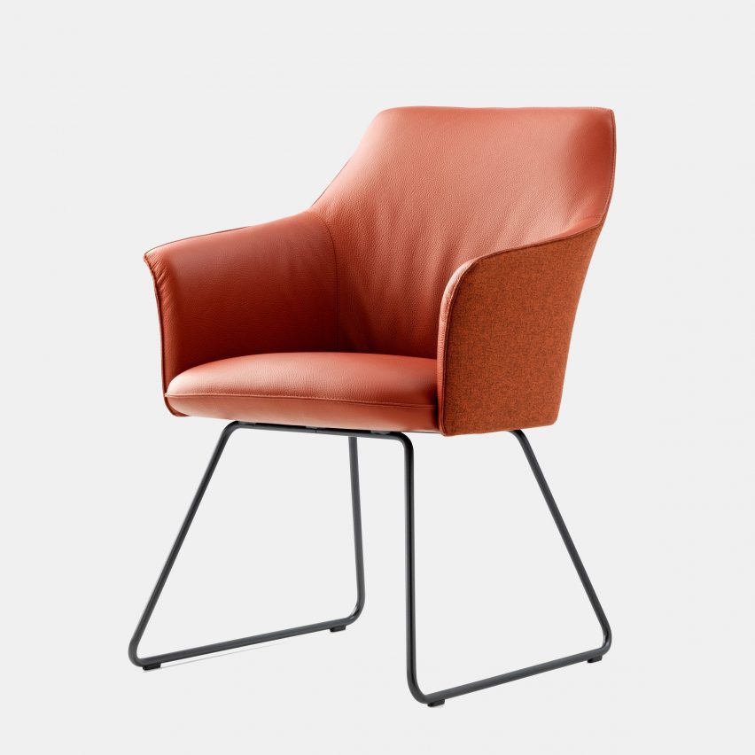 LX671 chair by Christian Werner for Leolux LX