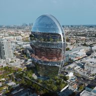 MAD Architects plans Hollywood office wrapped with funicular railway