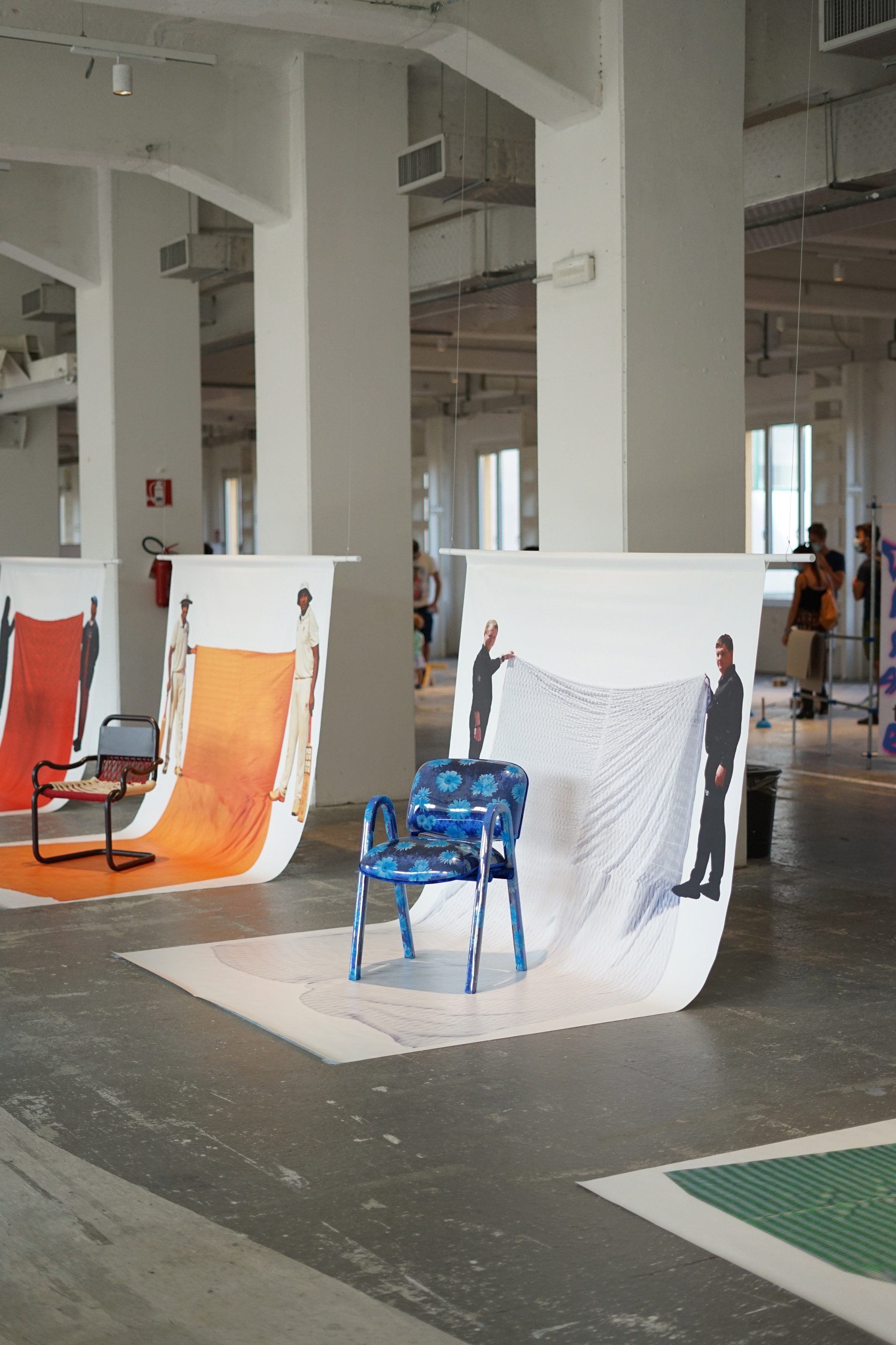 Cross Cultural Chairs exhibition by Matteo Guarnaccia at Milan design week
