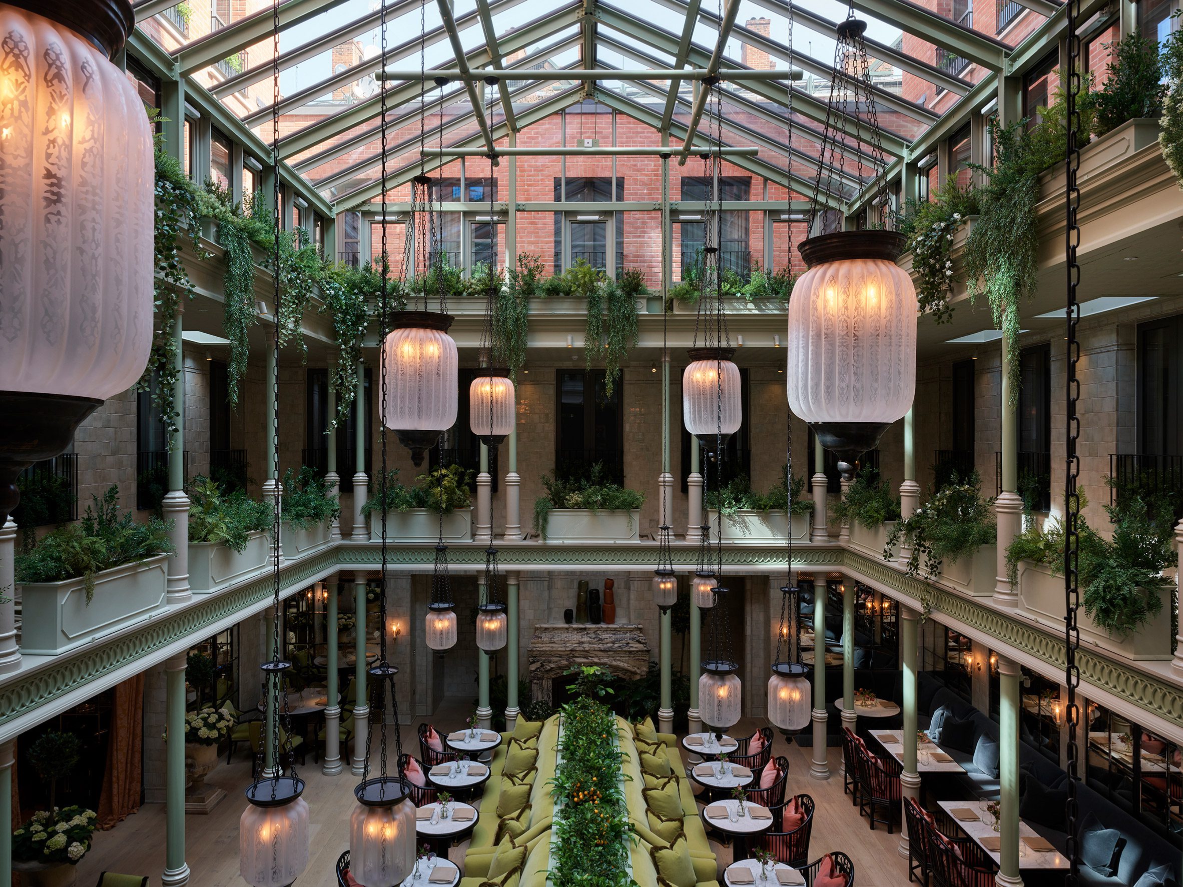 NoMad London hotel by Roman and Williams