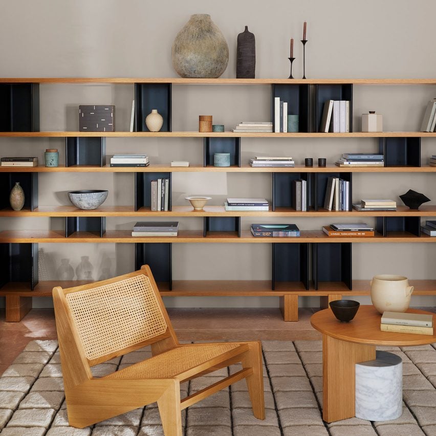 Nuage à Plots shelving system by Charlotte Perriand for Cassina