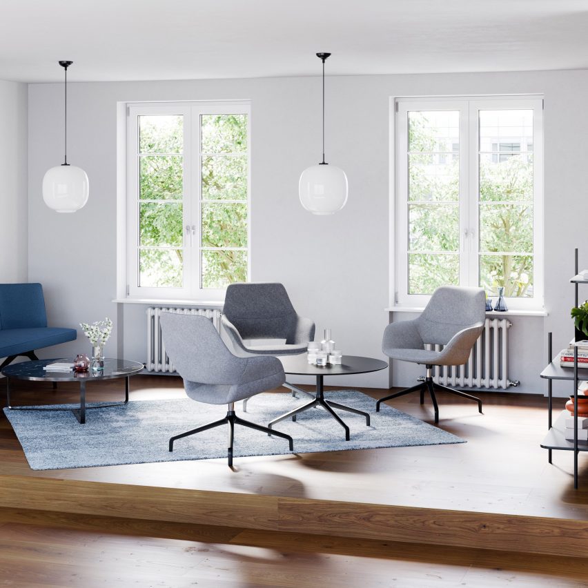 Occo lounge chairs by Jehs + Laub for Wilkhahn
