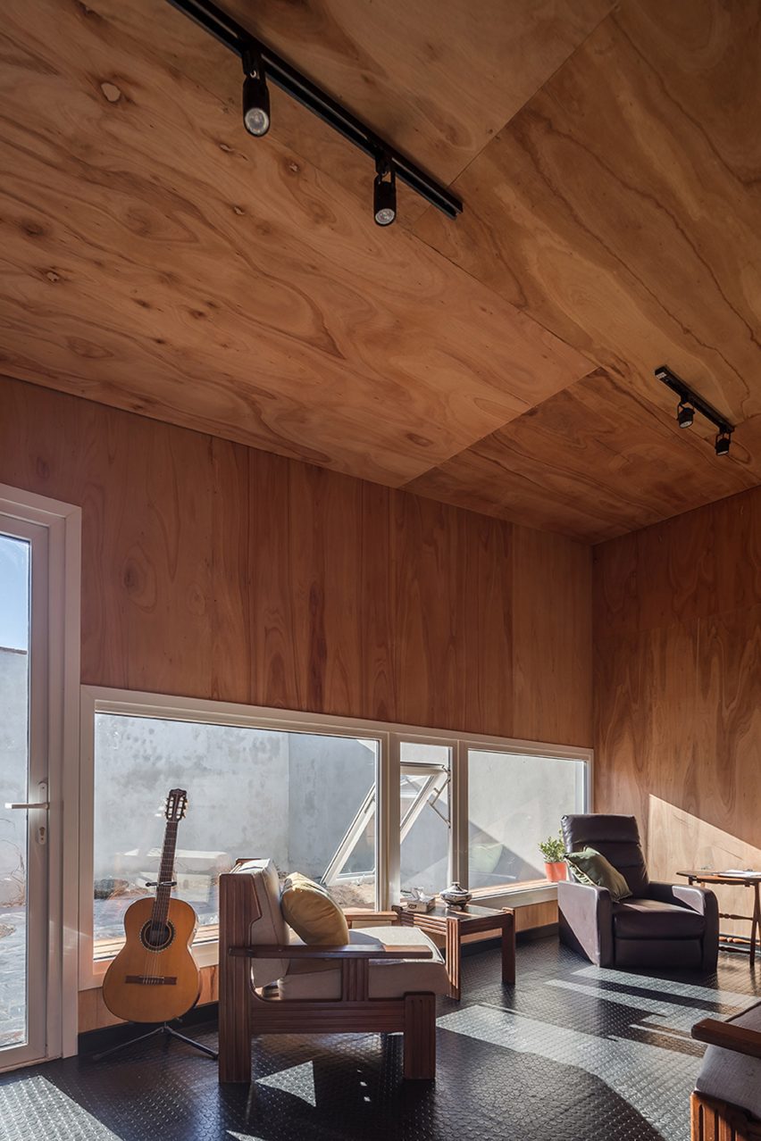 Architects Lvini and Solano designed a quiet interior