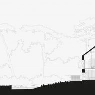 Redhill barn section drawing