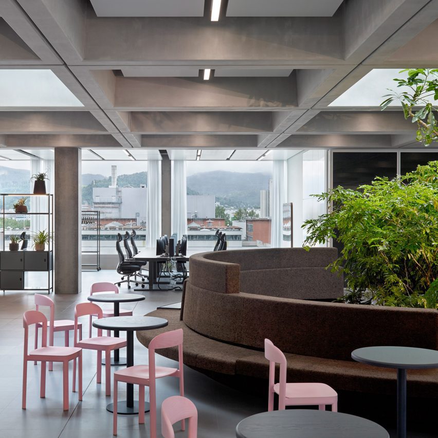 Christ & Gantenbein designs Roche office to give staff "a reason to come to work"