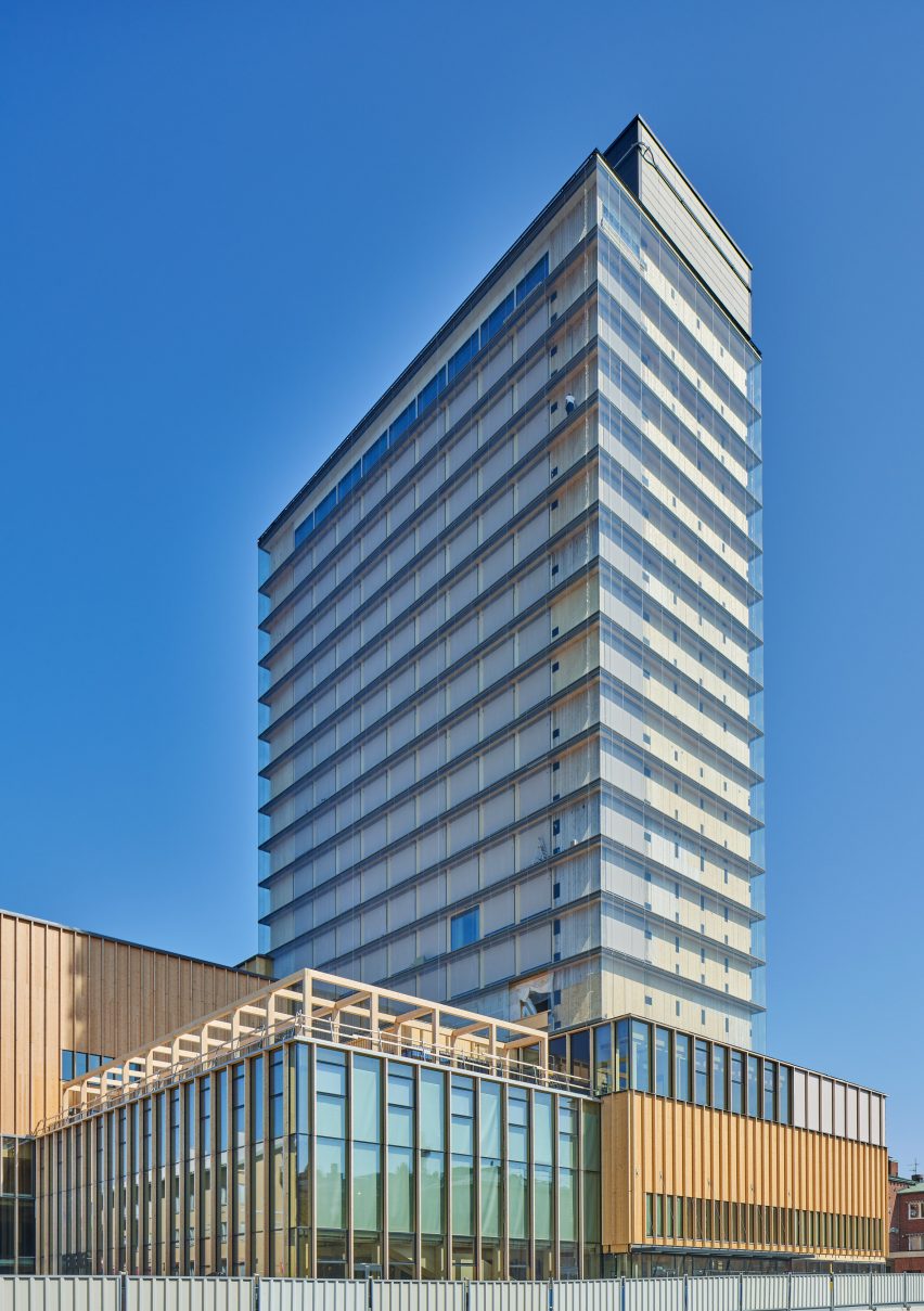 Tower of the Sara Kulturhus Centre
