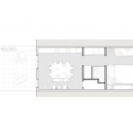 Spanish house ground floor plan by SAU Taller de Arquitectura