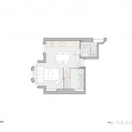 Floor plan of Shoji Apartment by Proctor & Shaw