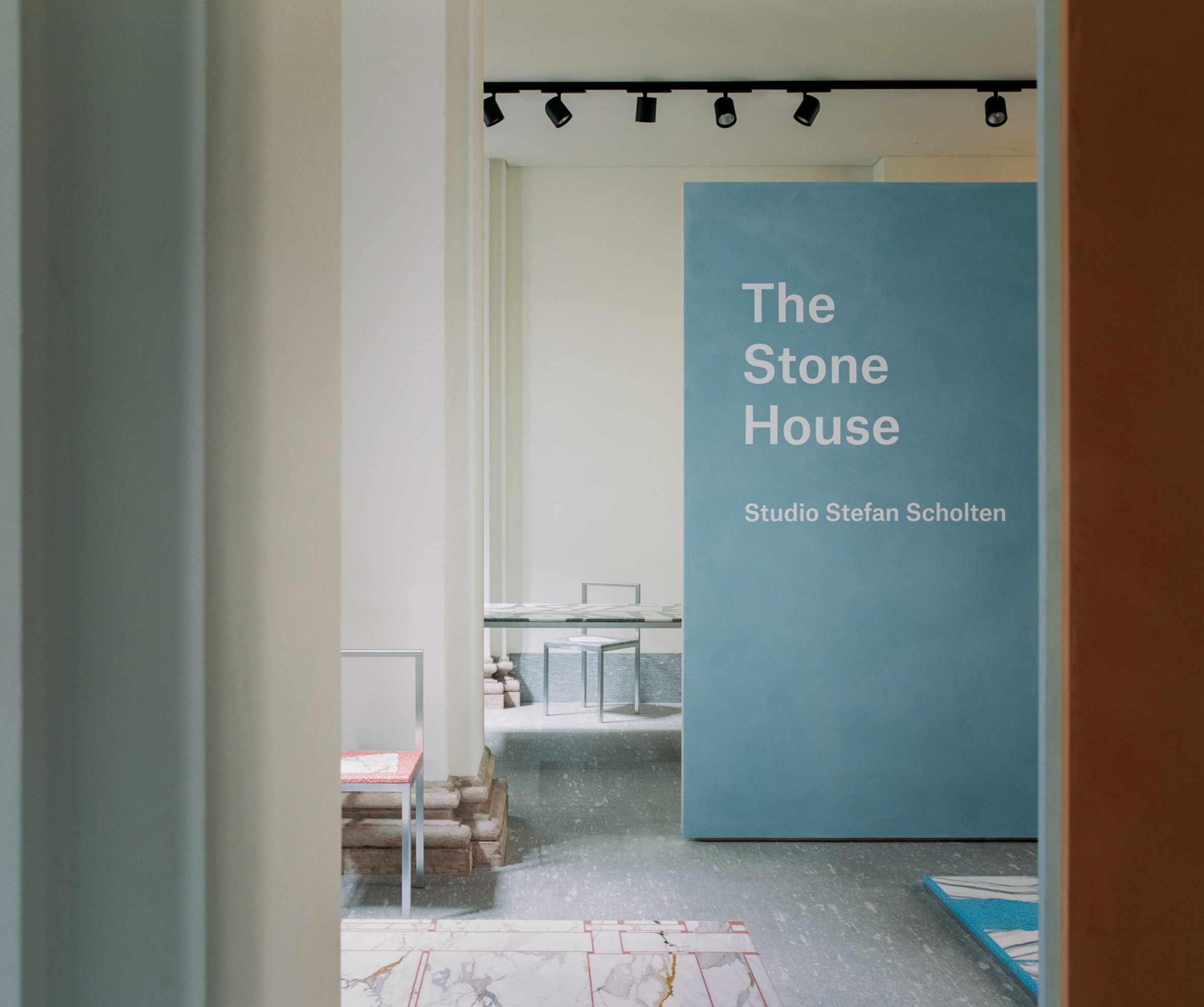 Entry to the Stone House exhibition