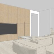 Rendering of the living space