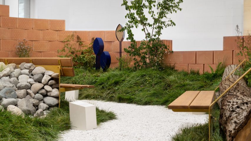 Habitats installation at Milan Design Week by Note Design Studio for Vestre