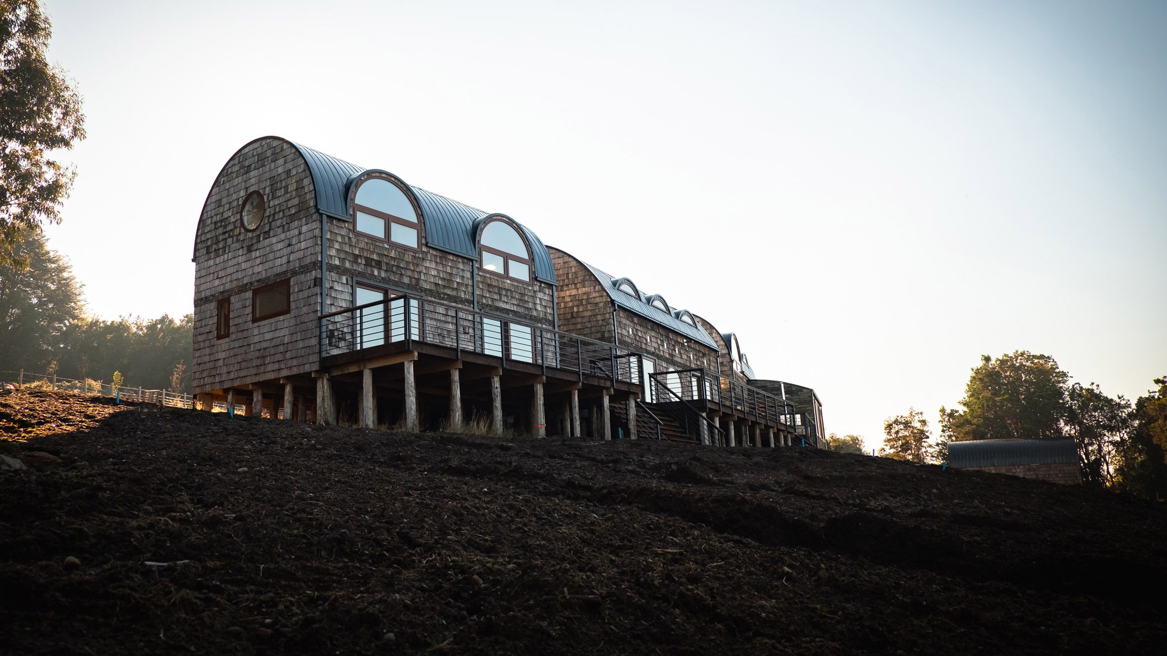 Three vaulted volumes form Chilean retreat by Edward Rojas Arquitectos - Vimarsana News