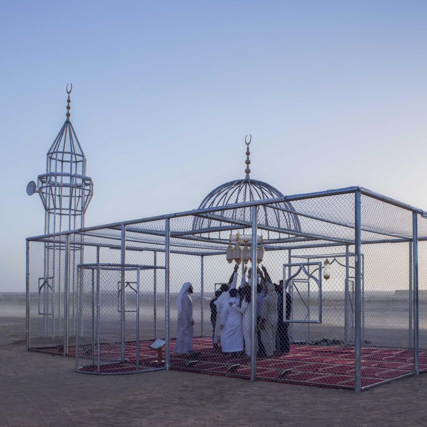 Ajlan Gharem explores Islamophobia and transparency with cage-like mosque