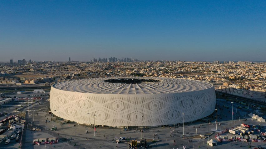 Ibrahim M Jaidah 设计的 Al Thumama 体育场