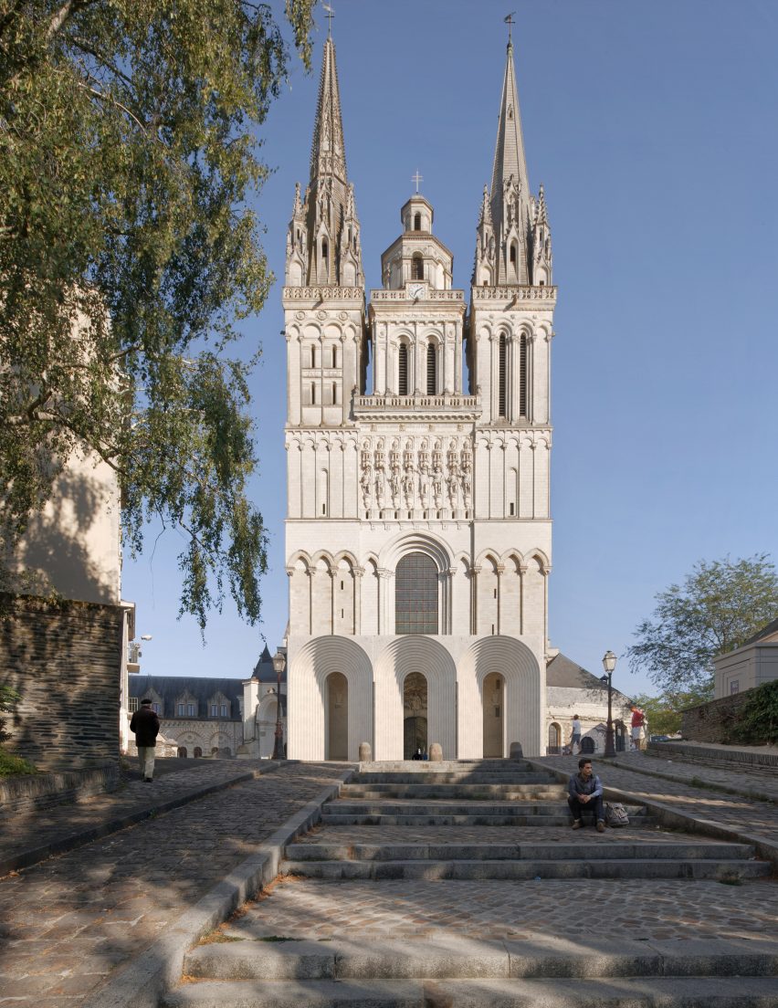 Kengo Kuma's design for Angers Cathedral in France