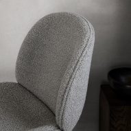 Beetle dining chair by GamFratesi