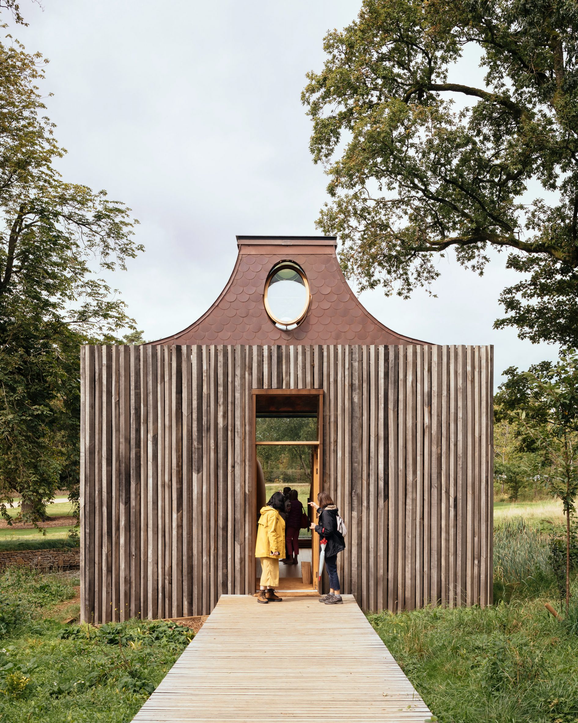 Entrance to The Beezantium by Invisible Studio at The Newt in Somerset
