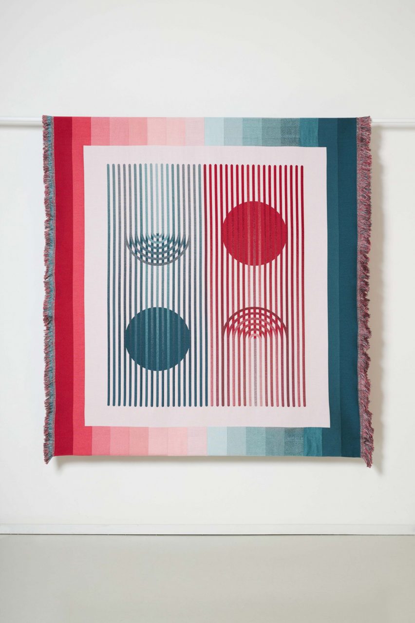 Chromarama is a collection of vibrant tapestries for people with colour blindness
