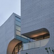 Cofco Cultural and Health Center by Steven Holl exterior view