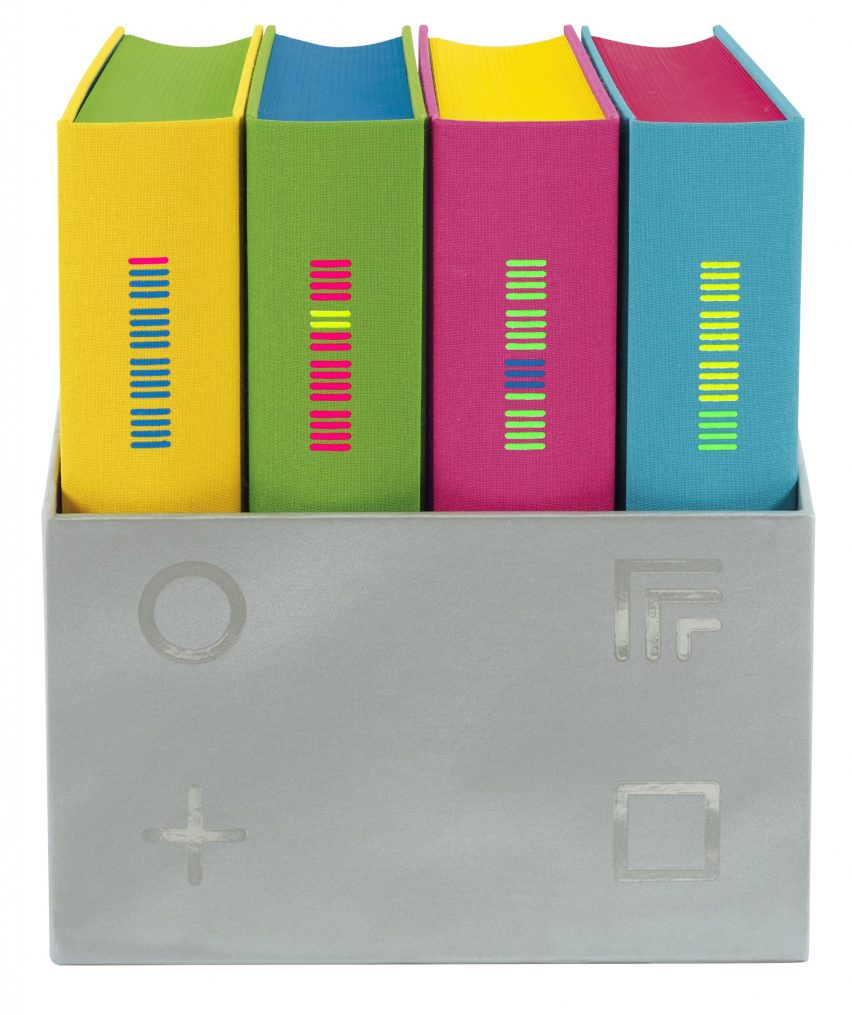 Four volumes of The Complete Short Stories: Philip K. Dick lined up in presentation box