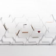Frequence shelf by Jean Couvreur for Kataba
