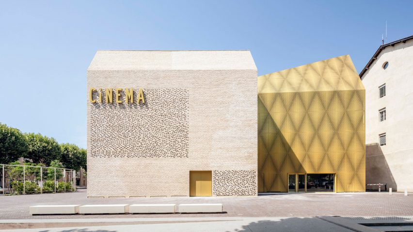Grand Palais Cinema by Antonio Virga Architecte in Cahors