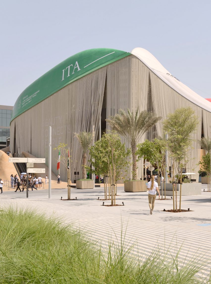Paviliun Italia di Dubai Expo oleh Carlo Ratti