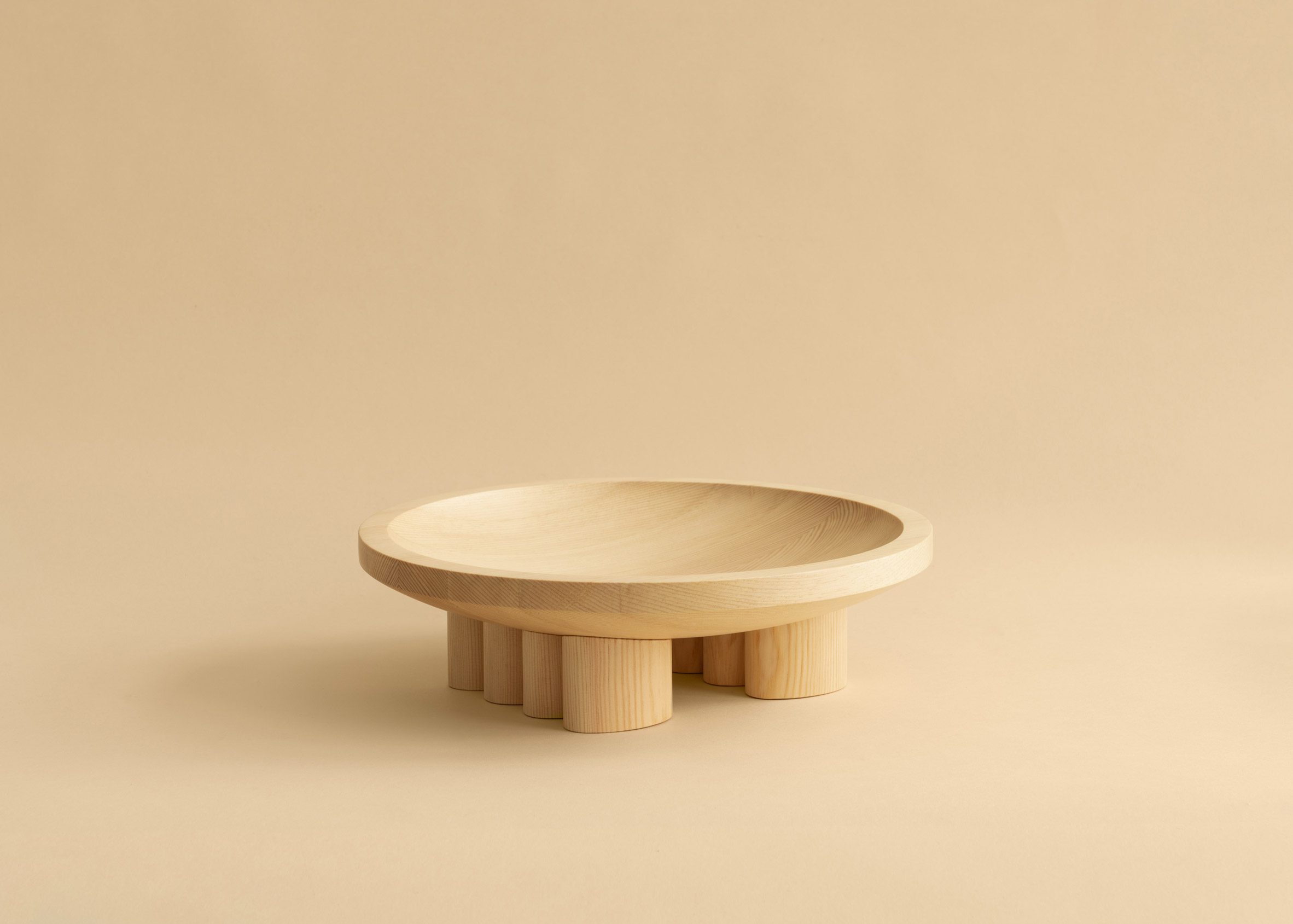 A wooden bowl by Mac Collins