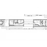 Fitzroy Bridge House first floor plan