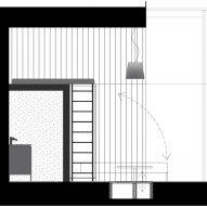 interior plan of cabin at Ziedlejas Spa and Wellness Resort by Open AD