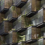 Tegnestuen Lokal adds plant-filled blocks to "ugliest building in the neighbourhood"
