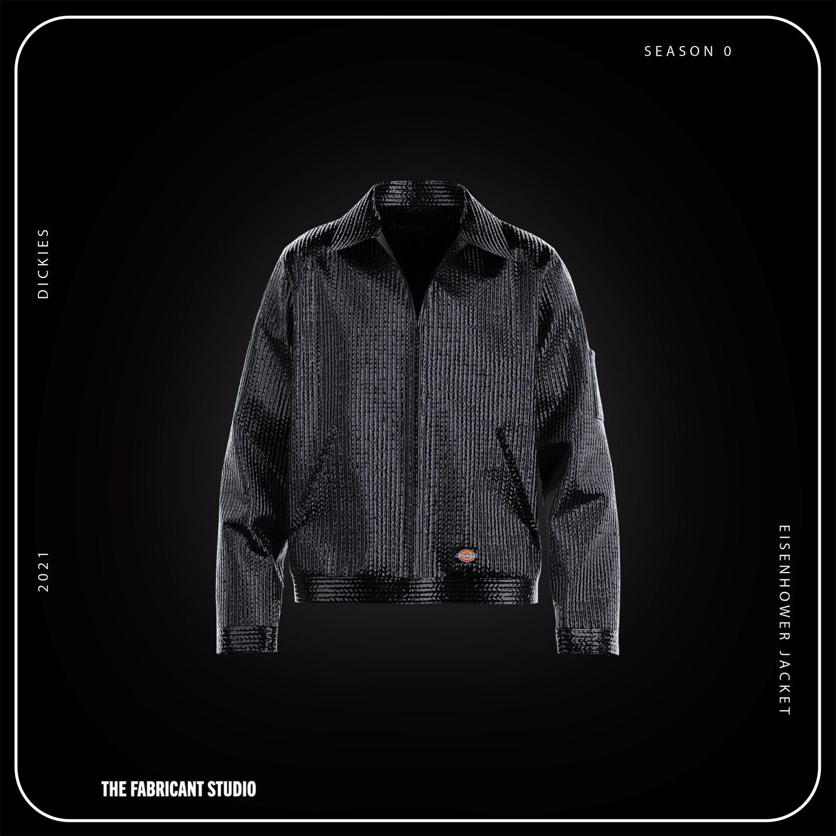 Digital Eisenhower jacket by Dickies