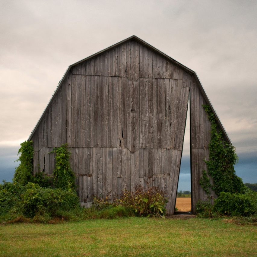 Alibi Studio cuts slice out of disused barn for Secret Sky installation