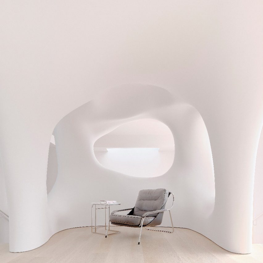 Seating nook of Softie house by OPA