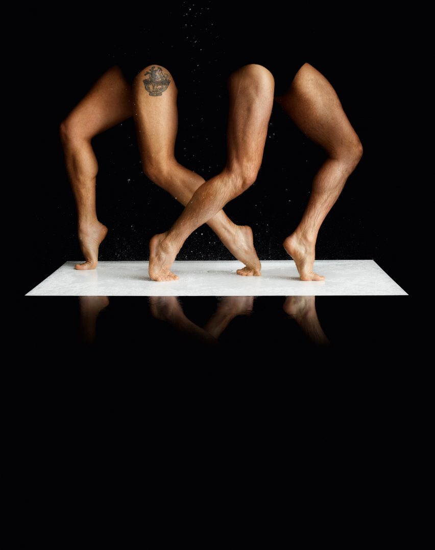 Bryan Adams photos ballet dancers on Superplan Zero by Kaldewei
