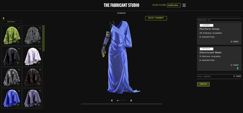 The Fabricant Studio design platform