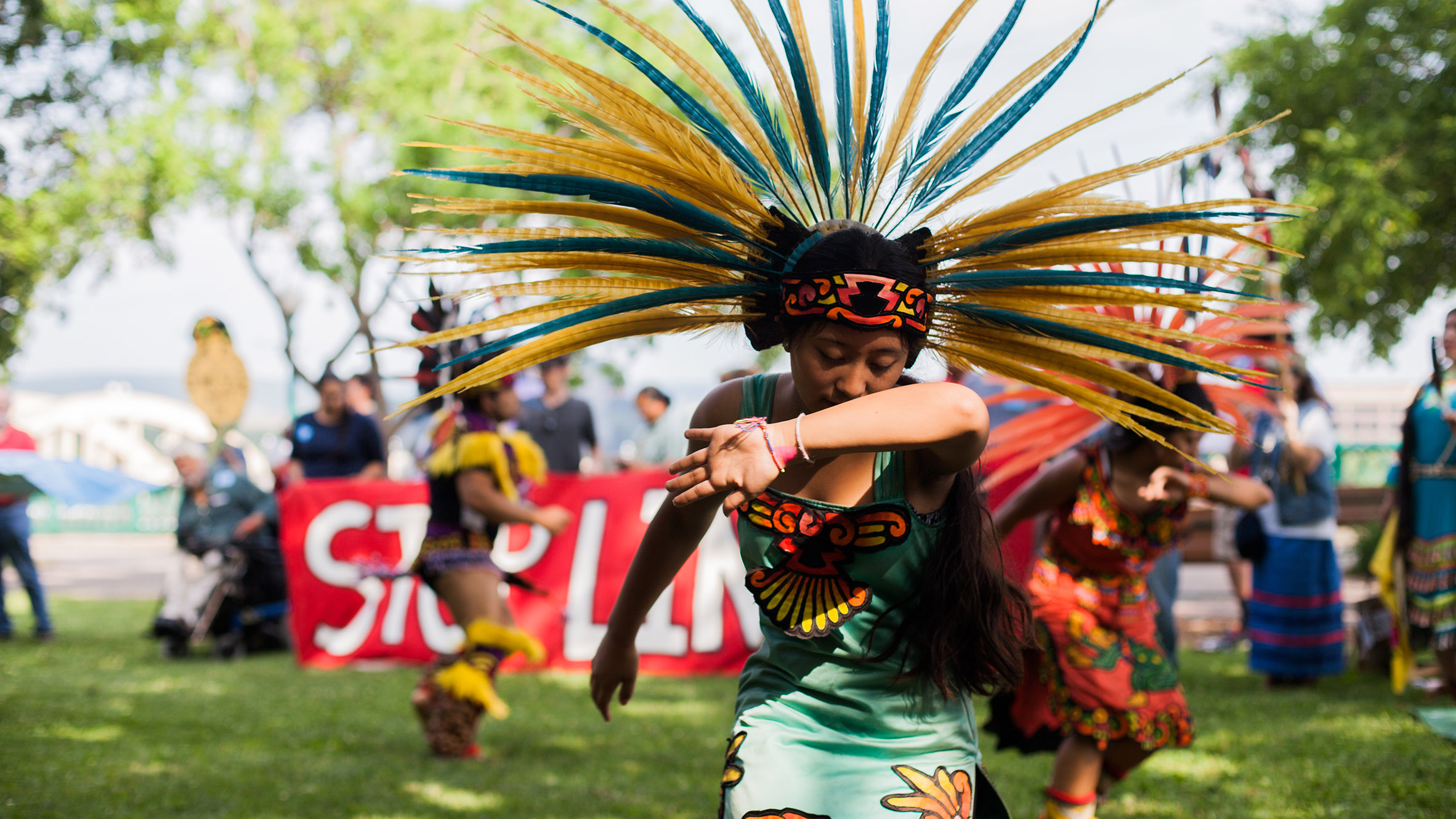Elizabeth Hoover's work at The World Around In Focus: Land event