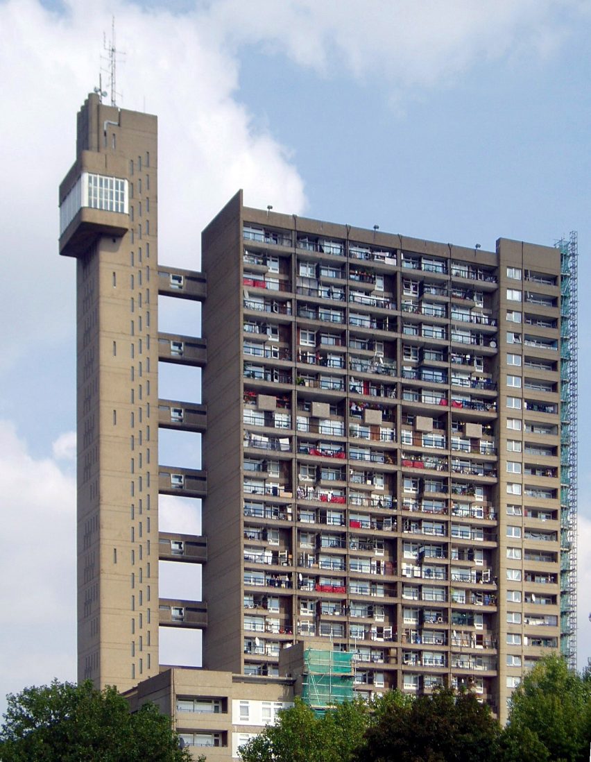 Trellick Tower in London by Erno Goldfinger