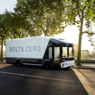 Volta Trucks develops electric 16-tonne lorry with "glasshouse-style" cabin