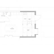 Floor plan of Framework House by Amos Goldreich Architecture