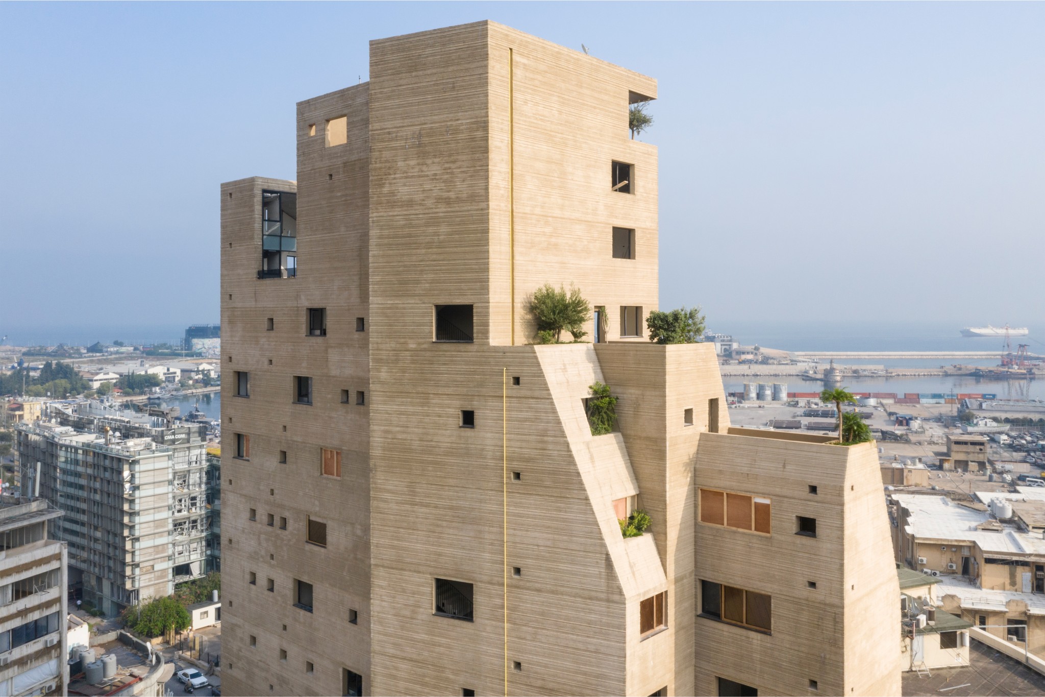 Stone Garden — Mina Image Center and Housing by Lina Ghotmeh — Architecture