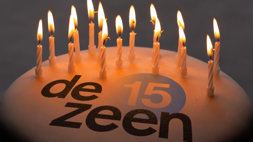 Kue ulang tahun Dezeen 15