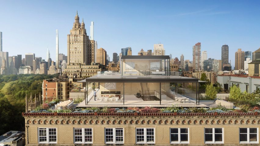 Penthouse designed for Neri Oxman and Bill Ackman