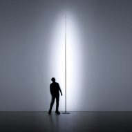 Davide Groppi designs Origine light to look like "a bud emerging from the ground"