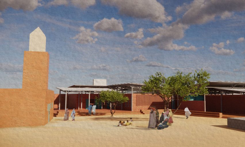 A visualisation of The Off-Grid Market in Nouakchott