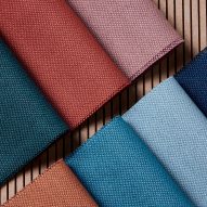 Quest recycled fabric by Camira