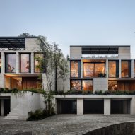 HEMAA completes pair of stone houses for two brothers in Mexico City