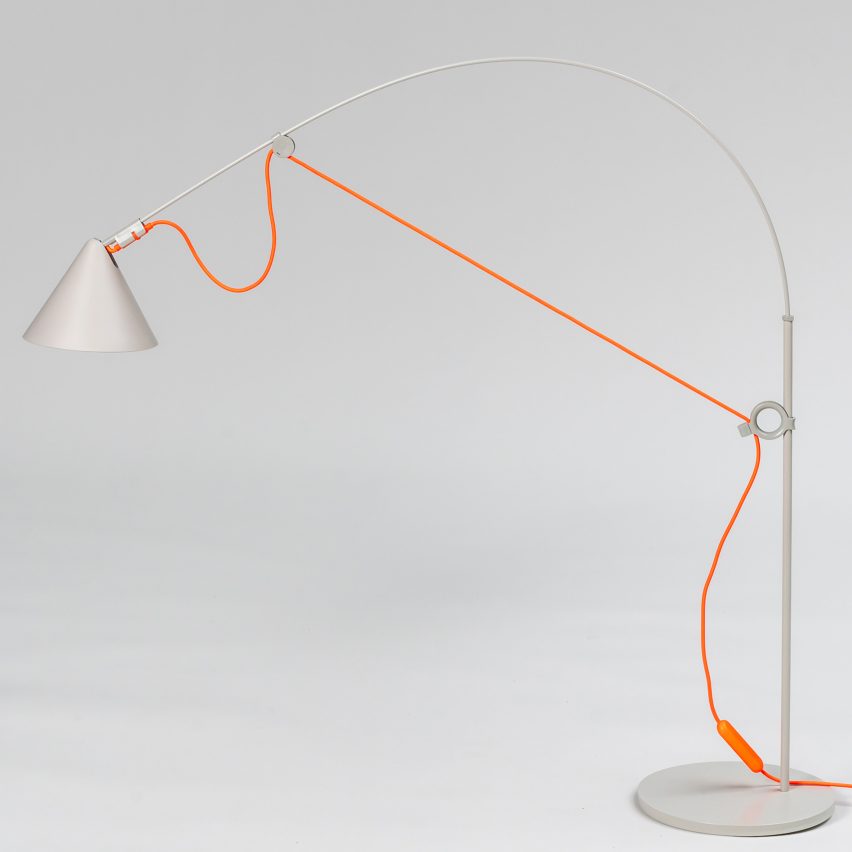 Ayno lighting collection by Stefan Diez for Midgard in Silk Grey